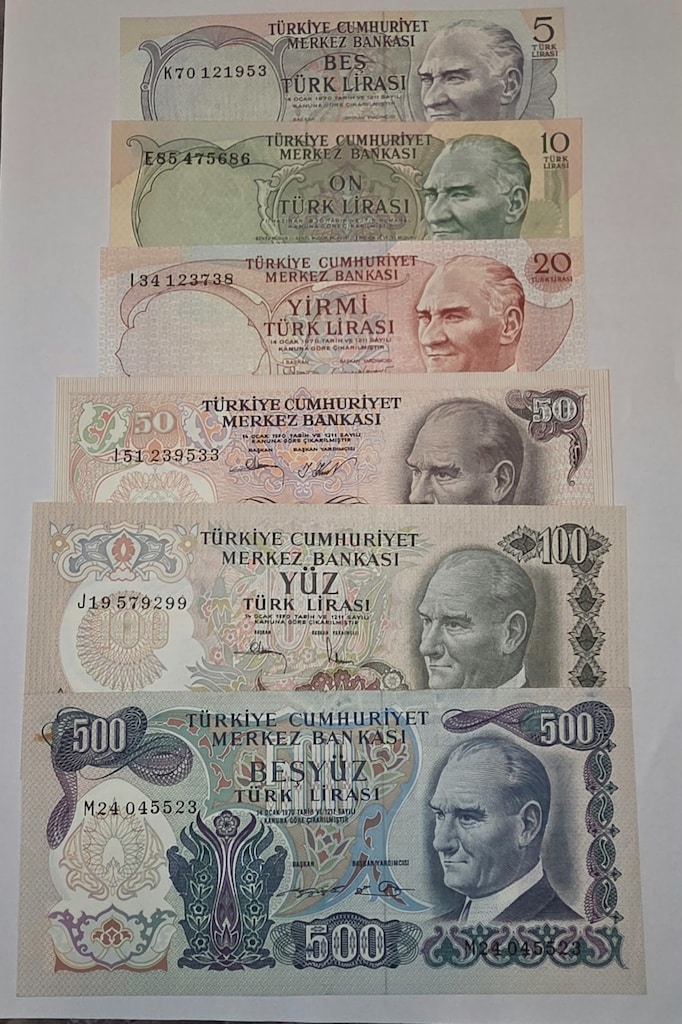 Koleksiyonluk 45 Ad Lot Yerli/Yabancı Para (Liste Açıklamada) - 2