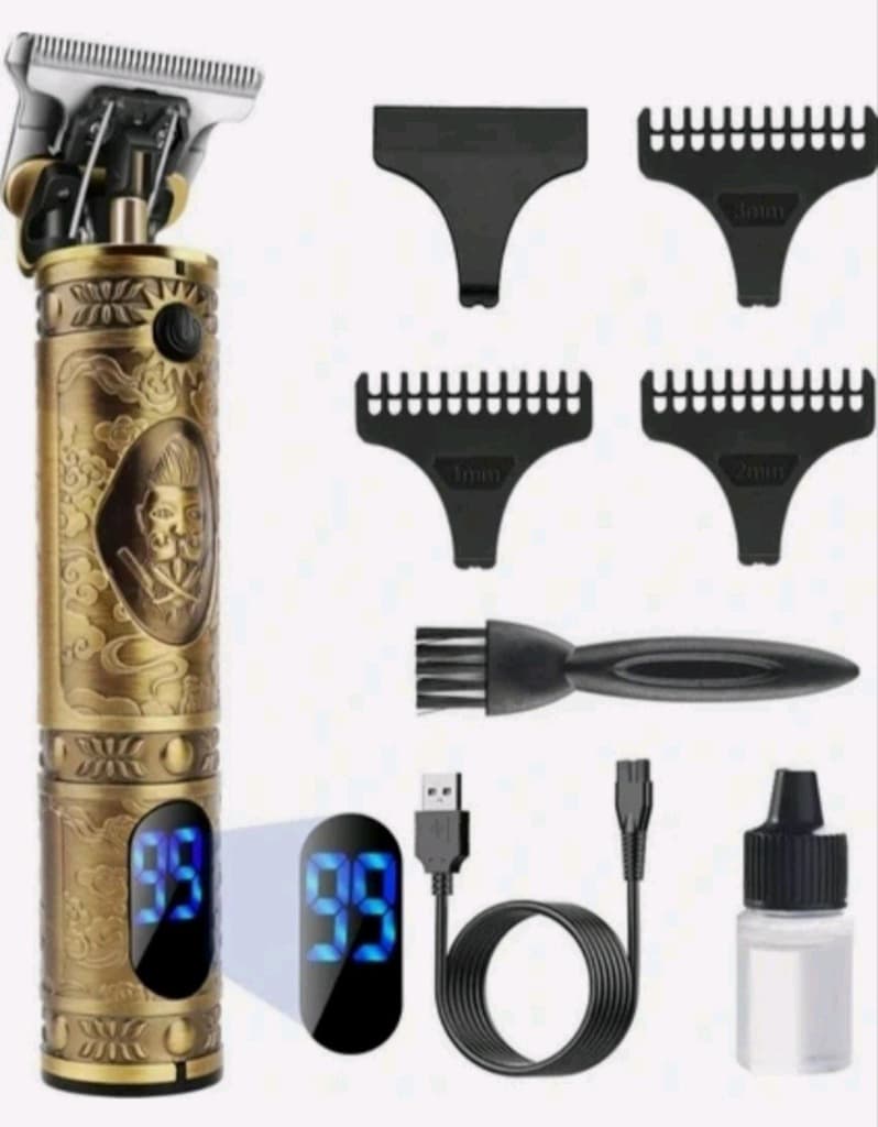 LCD Ekranlı Tıraş Makinesi - Saç -Sakal - Düzeltme -Sıfır Kesim - 2