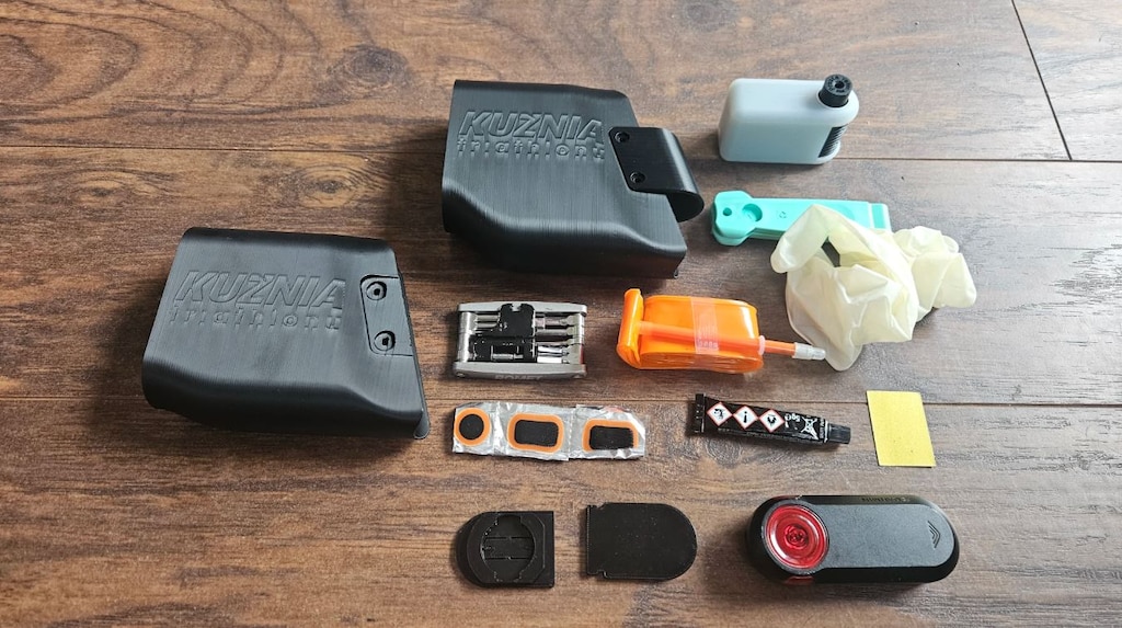 Yarış Bisiklet Sele Borusu Çantası Garmin Uyumlu