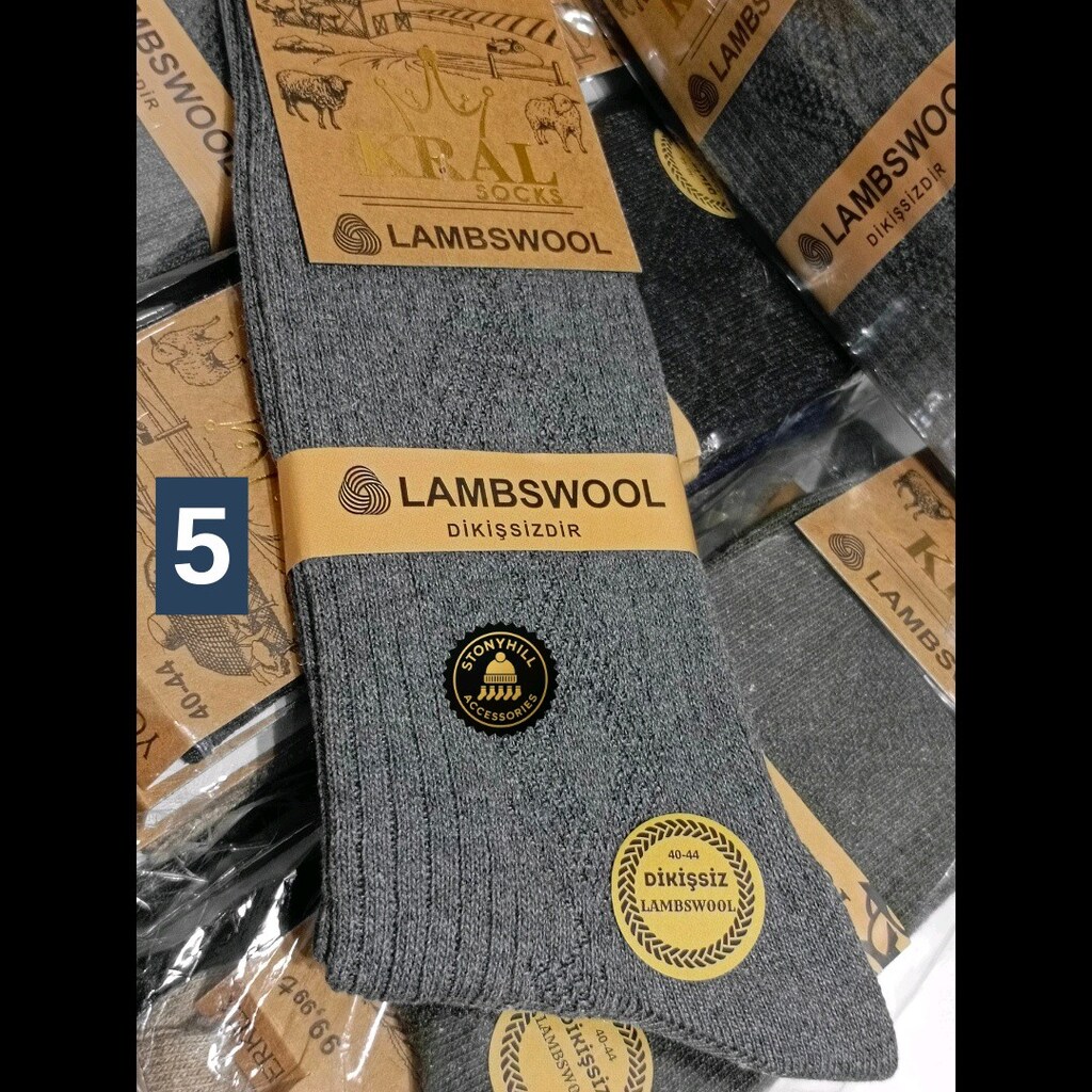 Toptan Çorap Lambswool Kışlık Premium Çorap - 10