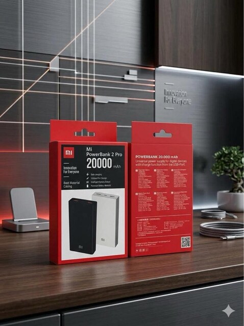 Xiaomi Powerbank 20000 mAh Powerbank