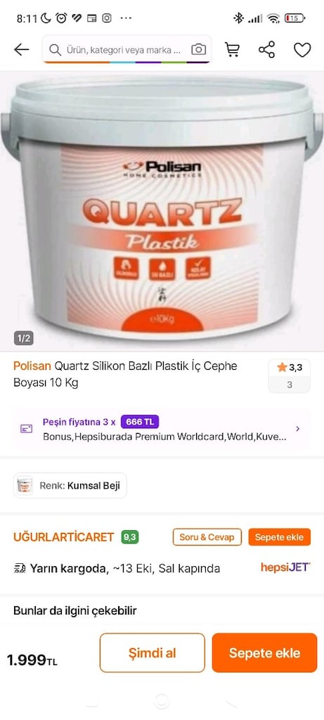 polisin kumsal beji iç cephe boyası - 5