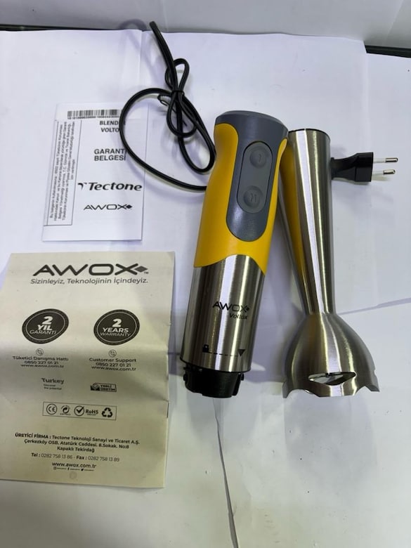 AWOX Voltox Mutfak Blender 800W Çelik - 2