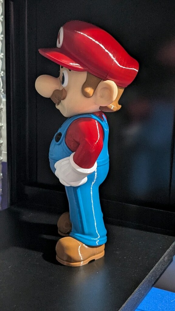 Süper Mario Figür 28cm baskılab_ankara - 3