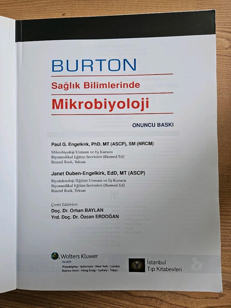 MİKROBİYOLOJİ BURTON SAĞLIK BİLİMLERİNDE - 3