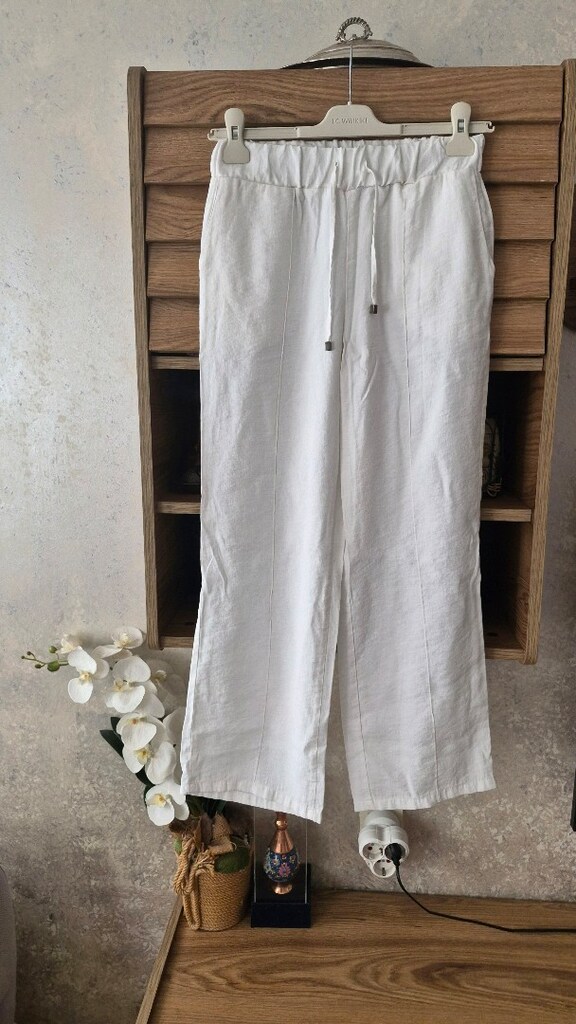 Keten Pantolon - 2