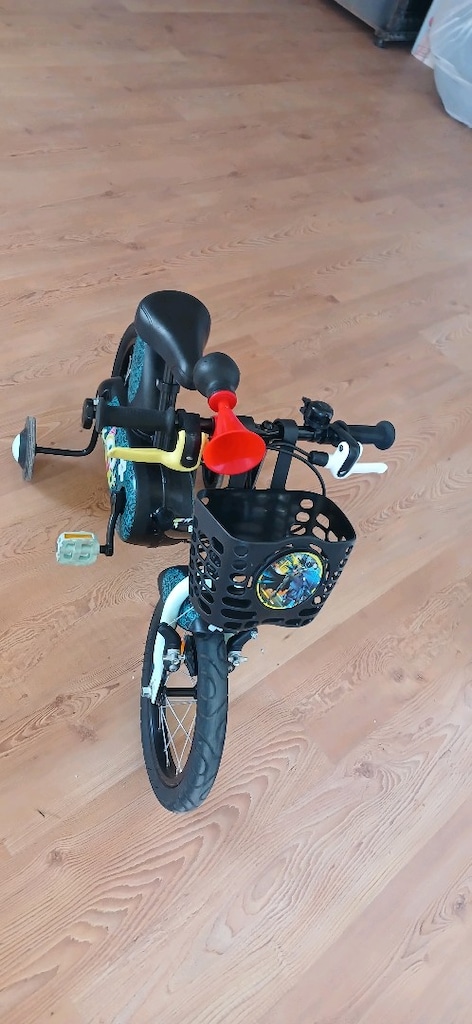 Btwin çocuk bisikleti 14 jant Decathlon YENİ GİBİ Ön Sepetli - 9