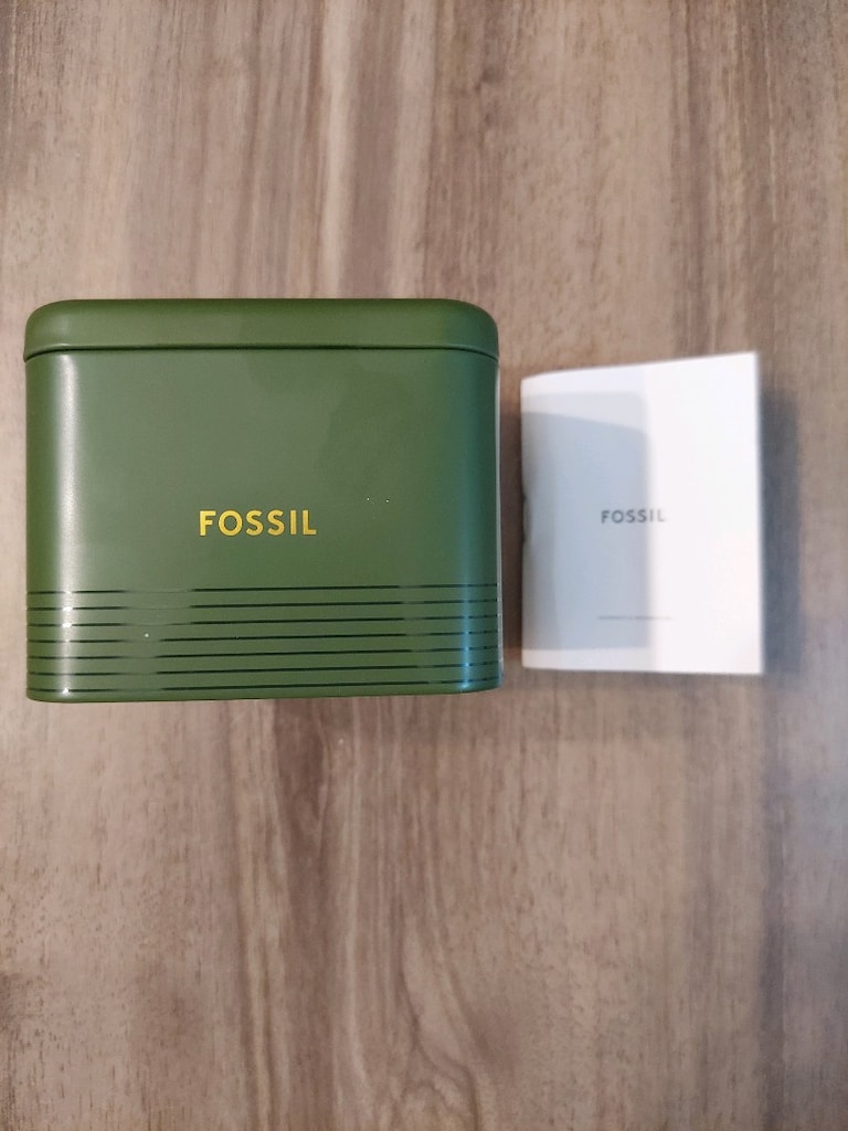 fossil 5 atm gri saat - 5