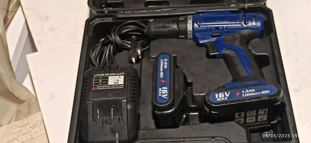 ORİJİNAL HYUNDAİ 16 VOLT ŞARJLI MATKAP - 9