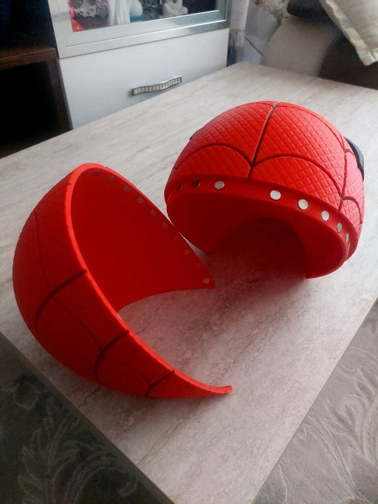 3d örümcek adam maskesi - 4