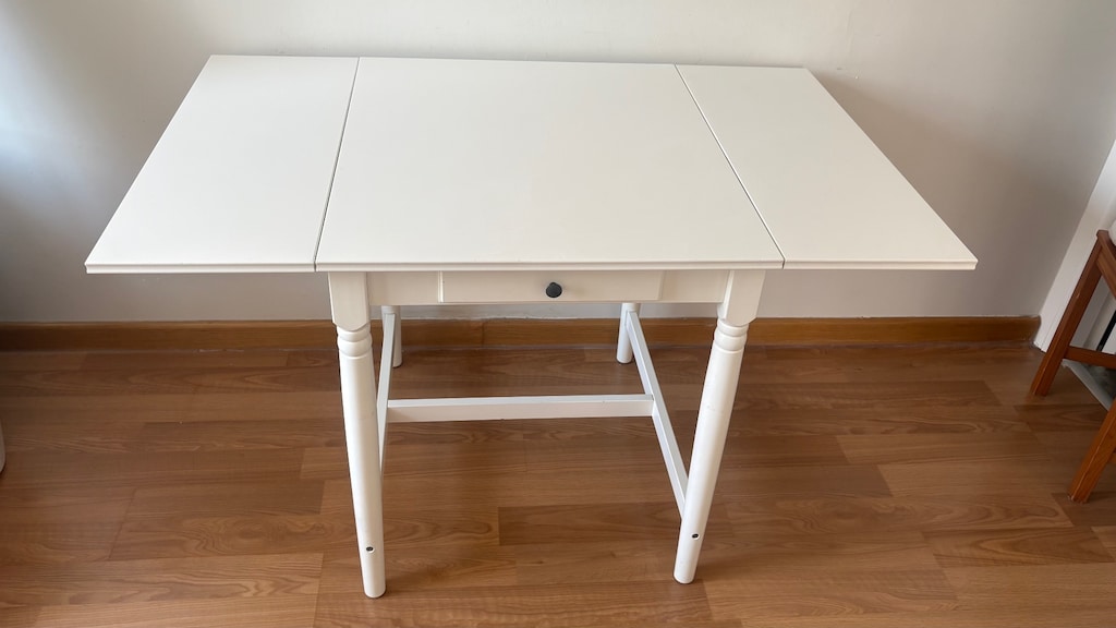 IKEA INGATORP Açılır-Kapanır / Katlanır Masa – Beyaz - 3