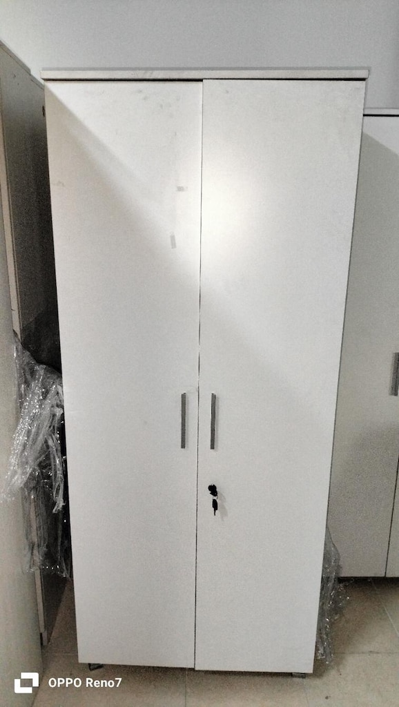 DEKOR BÜRO MOBİLYALARI 80X190 BEYAZ DOSYA DOLABI İKİNCİ EL - 2