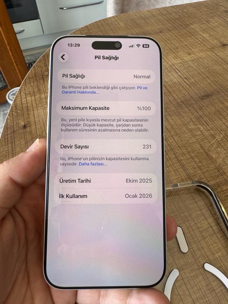 iPhone 17 pro max 256 GB YD cihaz - 3