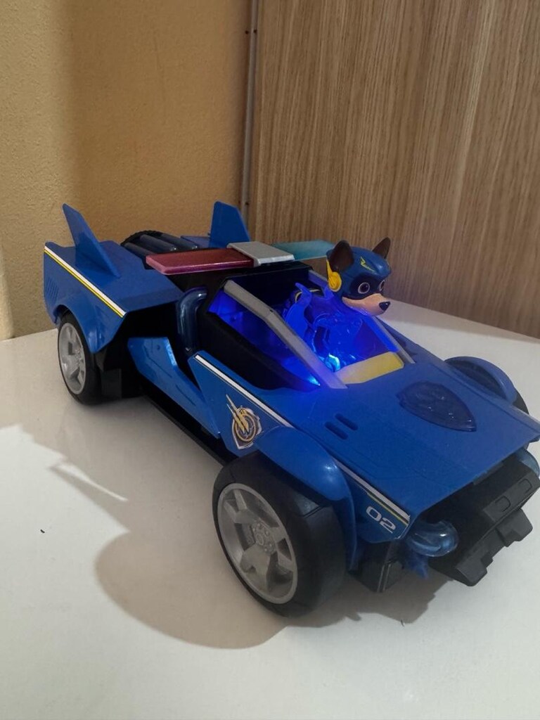 Paw Patrol Chase sesli ışıklı dönüşebilen aracı - 2