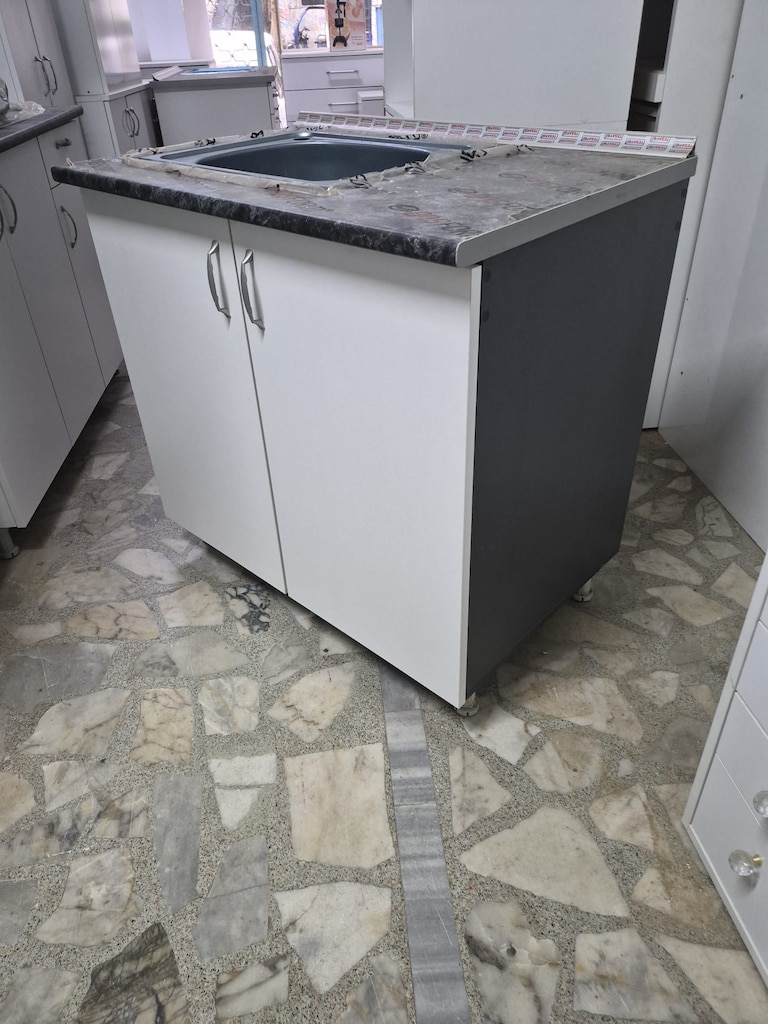 MUTFAK ALT DOLABI 90 CM ENİNDE - 5