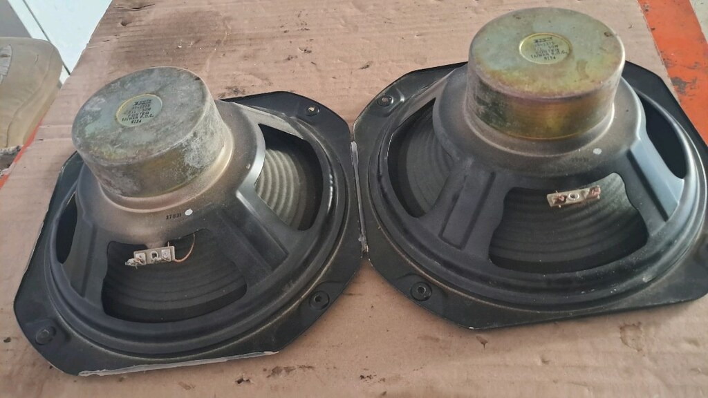 Vintage 1950 Ler Karton hifi Kolon - 3