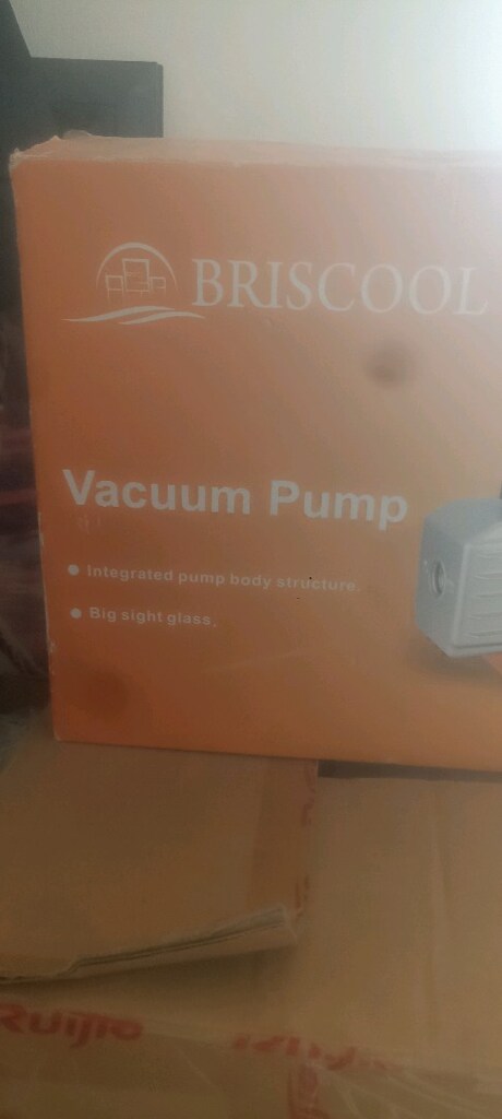 klima vakum pompası sifir briscool - 2