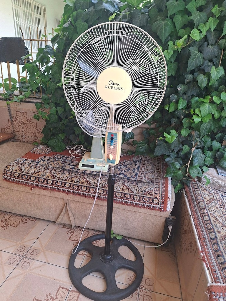 MİDEA RUBENİS 3KADEMELİ VANTİLATÖR SAĞA SOLA DÖNÜYOR TAKAS OLUR - 5