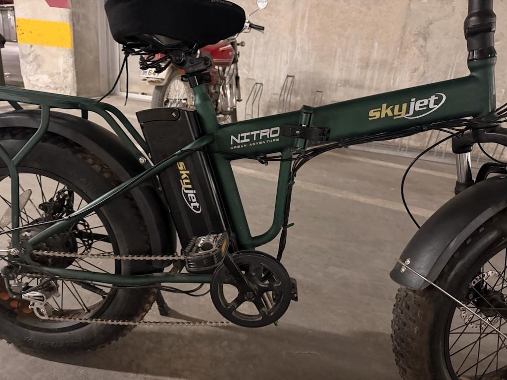 Skyjet Nitro Katlanır Elektrikli Bisiklet - 8