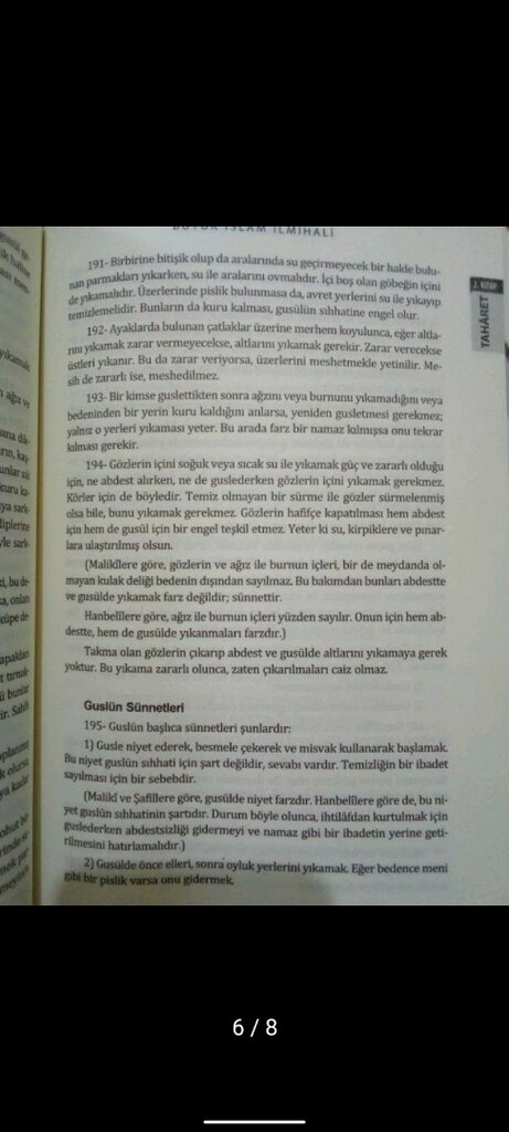 BÜYÜK İSLAM İLMİHALİ - 6