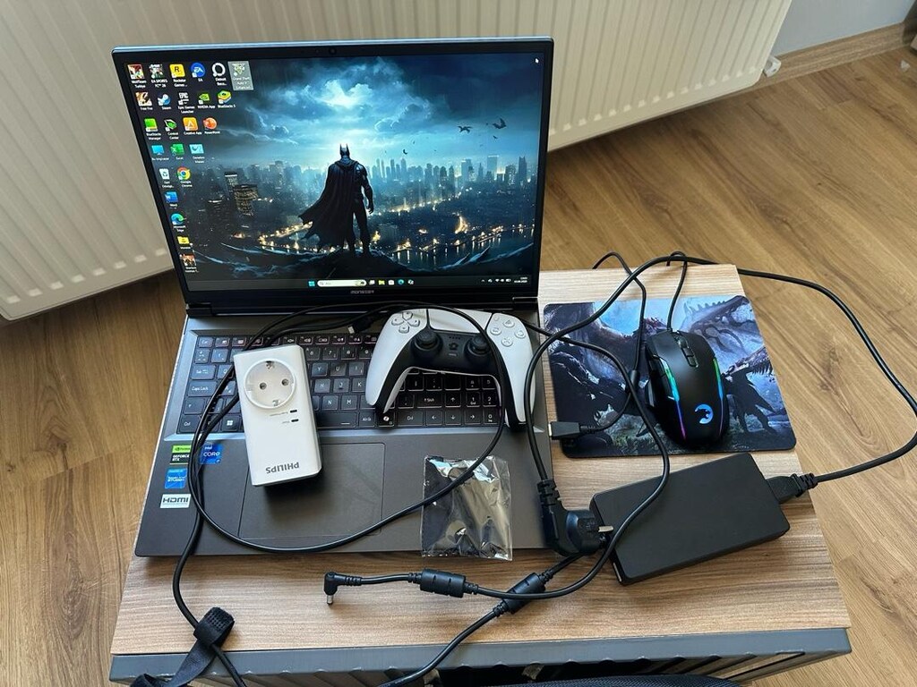 Sıfır Gibi Monster Tulpar T6 (RTX 5060) + PS5 Kolu + Çanta & Oyunlu Se - 2