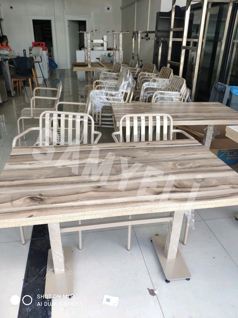 SAMSA SANDALYE MDF MASA MODELİ - 4