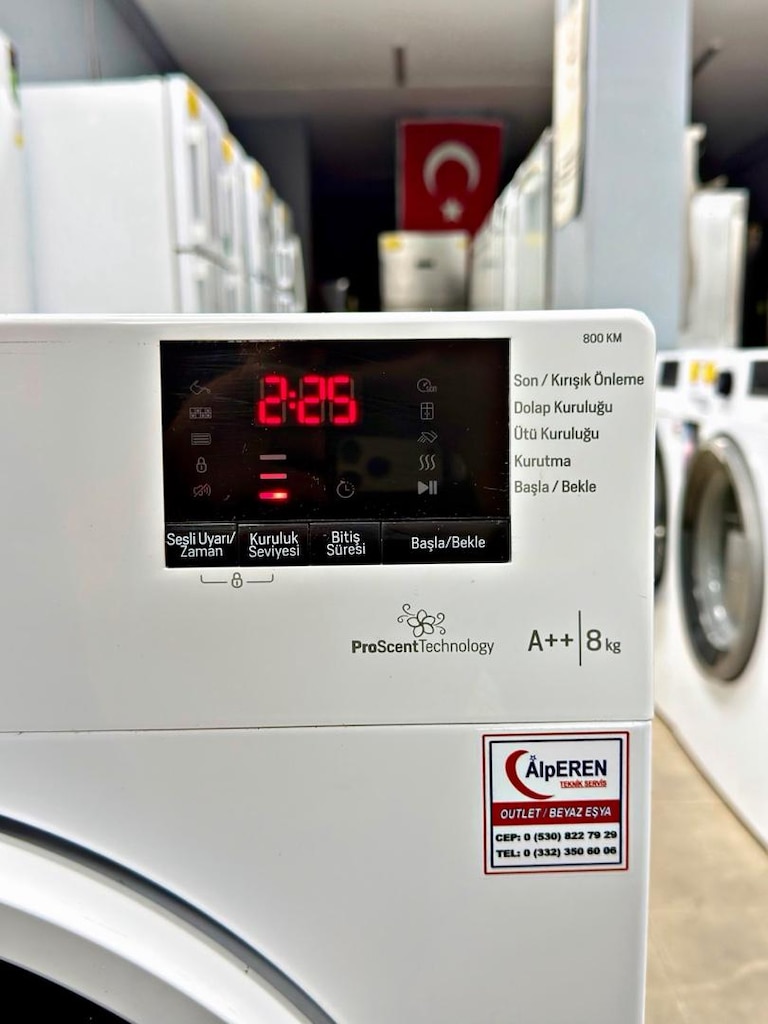 SIFIR AYARINDA ARÇELİK A+++ 8 KİLOGRAM KURUTMA MAKİNESİ (GARANTİLİ) - 5