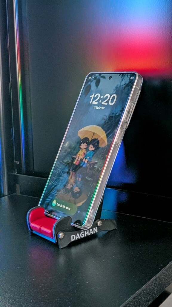 Recaro Sparco Yarış Koltuğu Telefon Tutucu İsimli 3D baskılab_ankara - 3