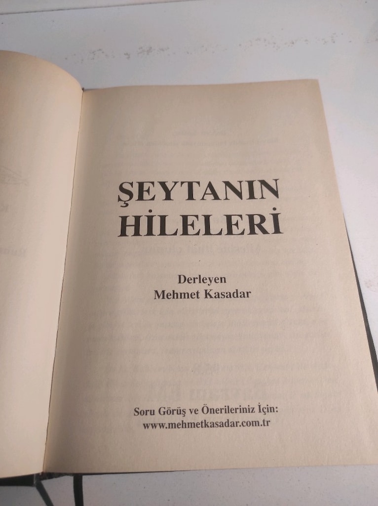 Şeytanın Hileleri Mehmet Kasadar Hicaz yayınları - 6