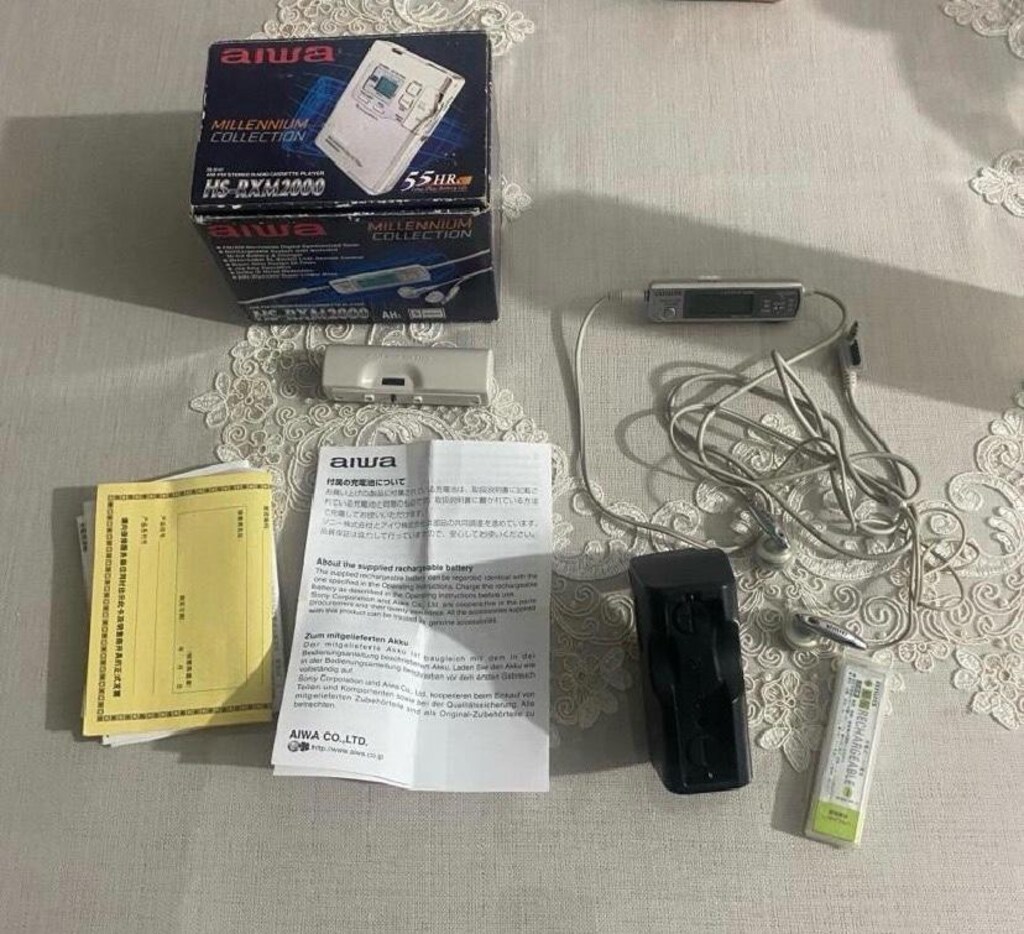KUTUSUNDA SIFIR AIWA RXM2000 WALKMAN - 4