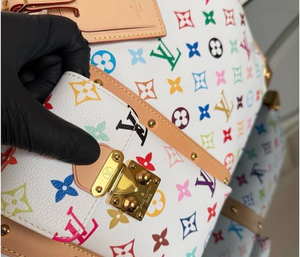 Louis Vuitton Multicolor Keepall Seyahat Çantası (Kutulu / Eksiksiz) - 8