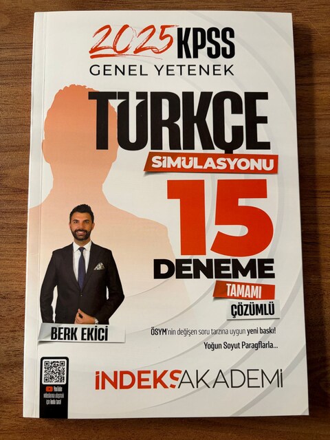 KPSS GENEL KÜLTÜR GENEL YETENEK 5'Lİ DENEME TESTİ İNDEKS AKADEMİ