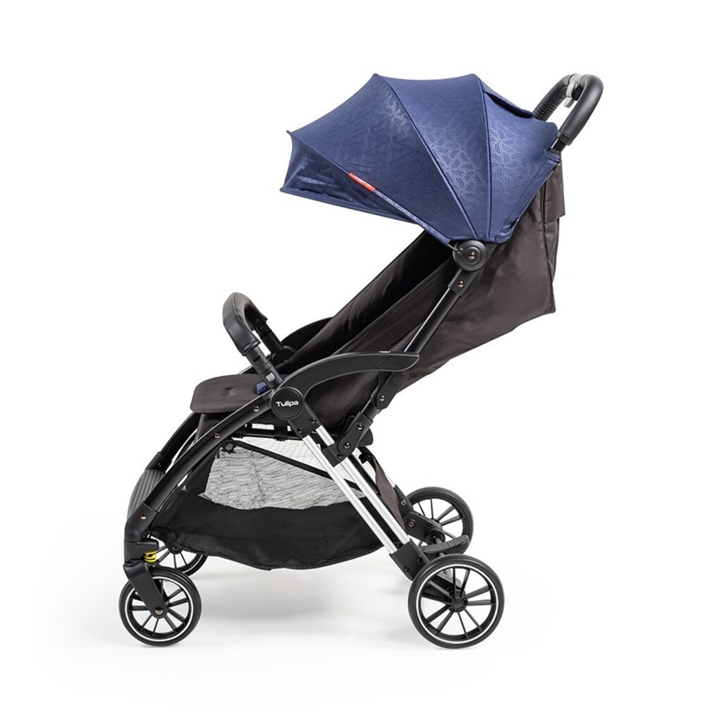 Baby2Go Tulipa Kabin Otomatik Katlanır YanYana İkiz Bebek Arabası - 5