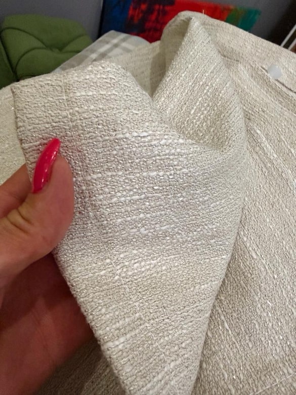 SIFIR BEJ ÇİFT KANAT YENİ SEZON FON PERDE - 2