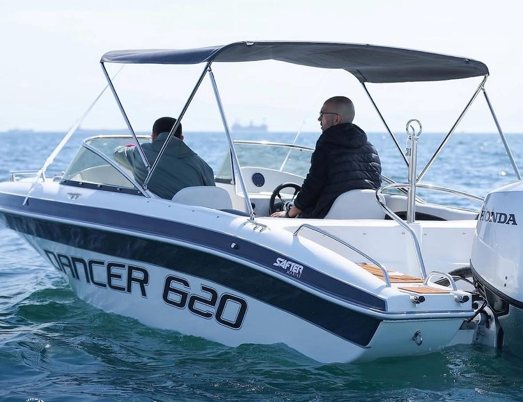 DANCER SÜRAAT TEKNESİ BOAT YAT HONDA 100HP CABRİO DENİZ BOT SIFIR - 4