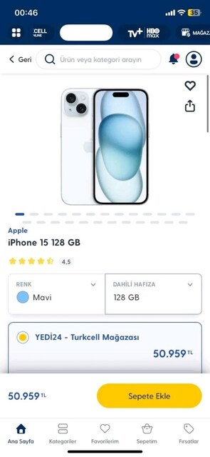 iPhone 15 128gb 0