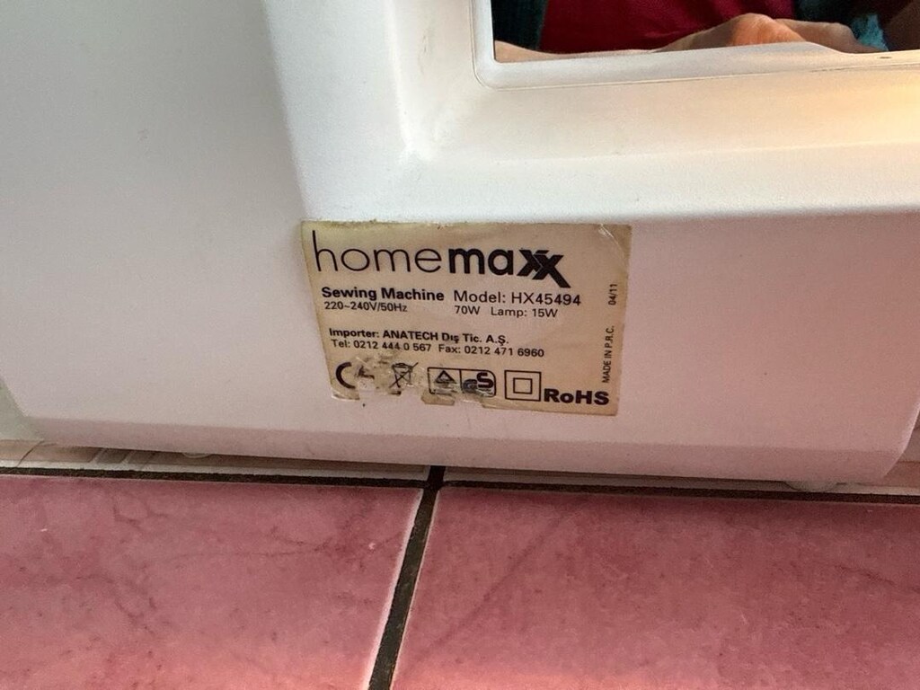 homemax dikiş makinesi - 3