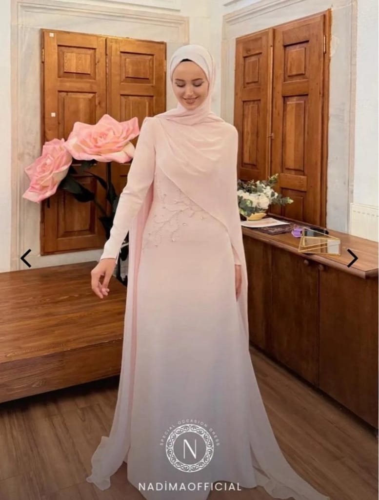 tesettür Nişan elbisesi - 3