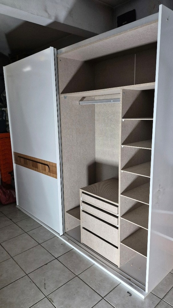 Çift sürgülü gardırop - 7