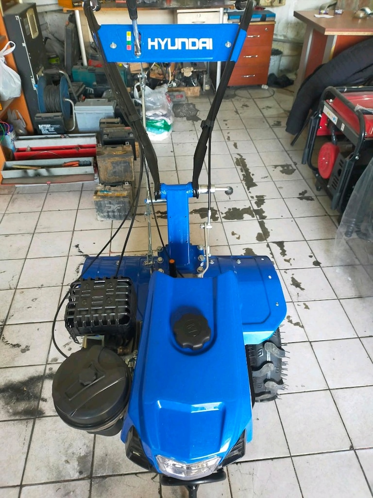 HYUNDAİ 7HP MOTORLU 2 İLERİ 1 GERİ VİTESLİ BENZİNLİ IŞIKLI ÇAPA MAKİNA - 2