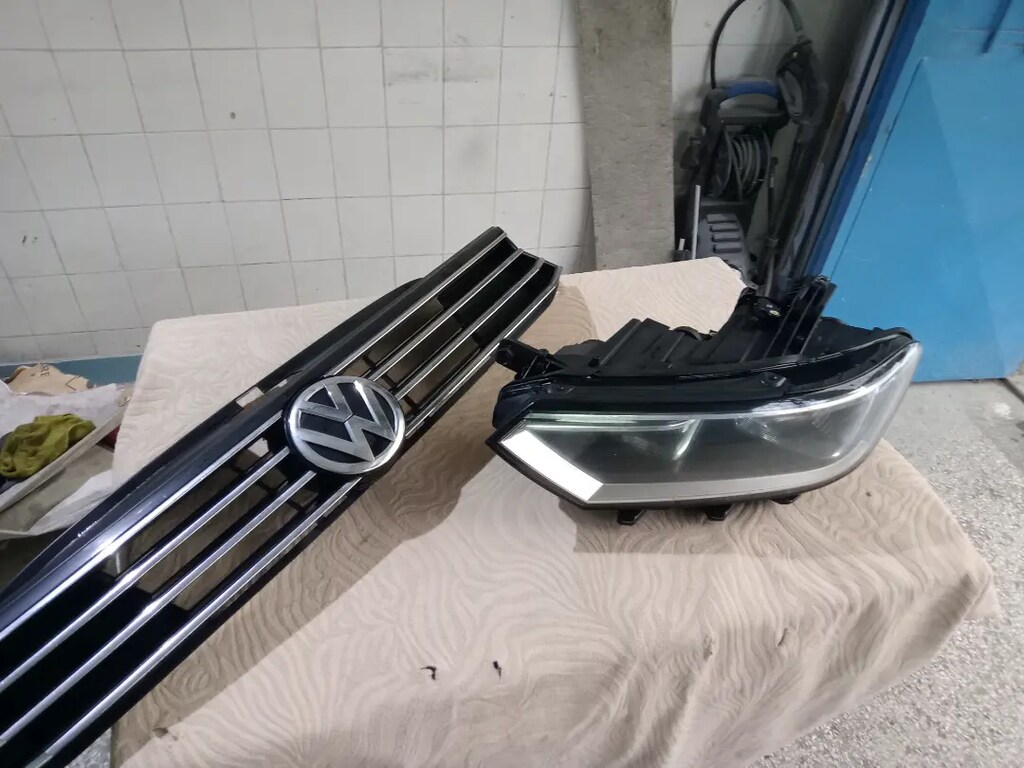 Pasat b8 sol far ve on panjur valiyo marka orj aractan sokmedir - 4