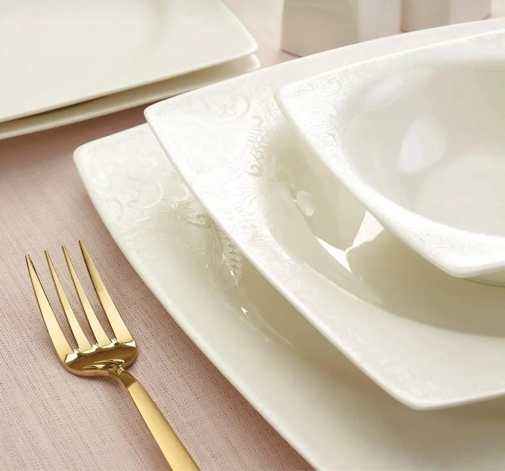 Emsan Fine Bone Meyra 61 Parça 12 Kişilik Yemek Takımı - 3
