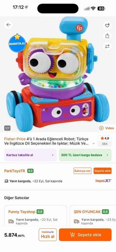 Fisher price robot - 5