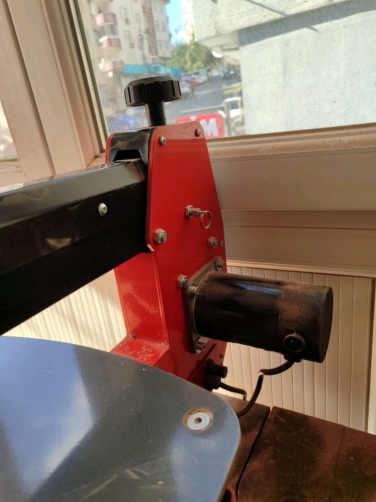 Roxwood 0292 değişken hızlı açılı kıl testere dekupaj makinası 560 mm - 5