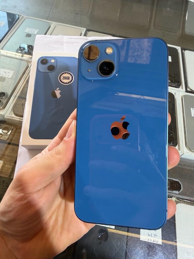 *İPHONE 13 256 GB PİL %63 TAMİRSİZ TEMİZ DEĞİŞENSİZ FATURALI KUTULU* - 2