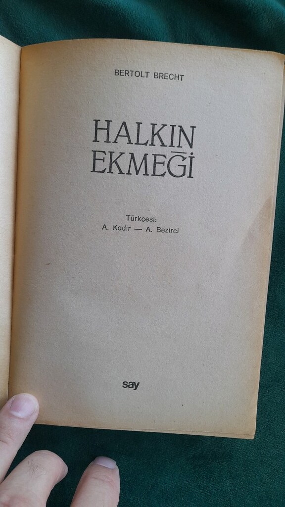 Bertolt Brecht Halkın Ekmeği - 7