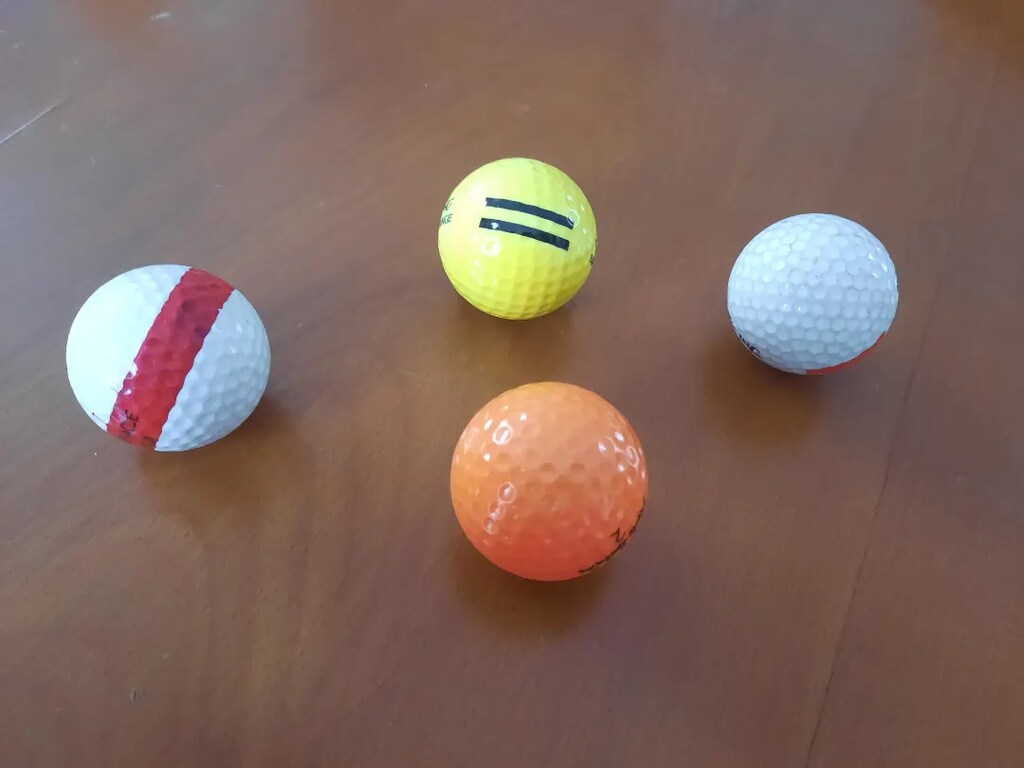 Kullanılmış golf topları - 2