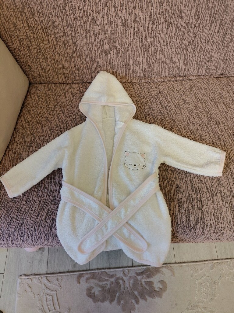 Kız bebek bornoz - 3