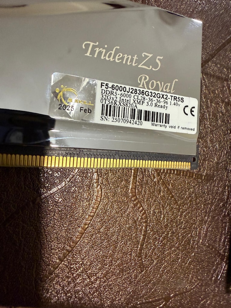ACİL 9800X3D / ASUS ROG STRIX X870-F / 9100 PRO / 64GB 6000MHz CL28 - 4