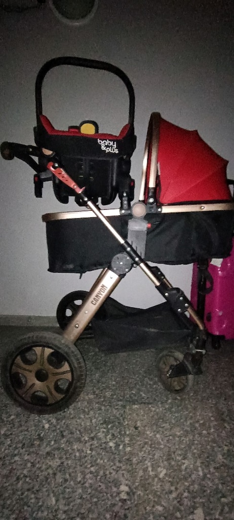 calyon bebek arabası ve park yatak - 4